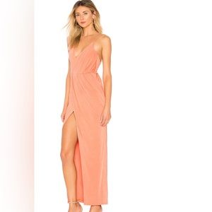 NBD sangria gown NWT